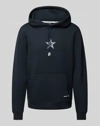 HUGO BOSS Hoodie mit Motiv-Print Modell 'NFL Marine