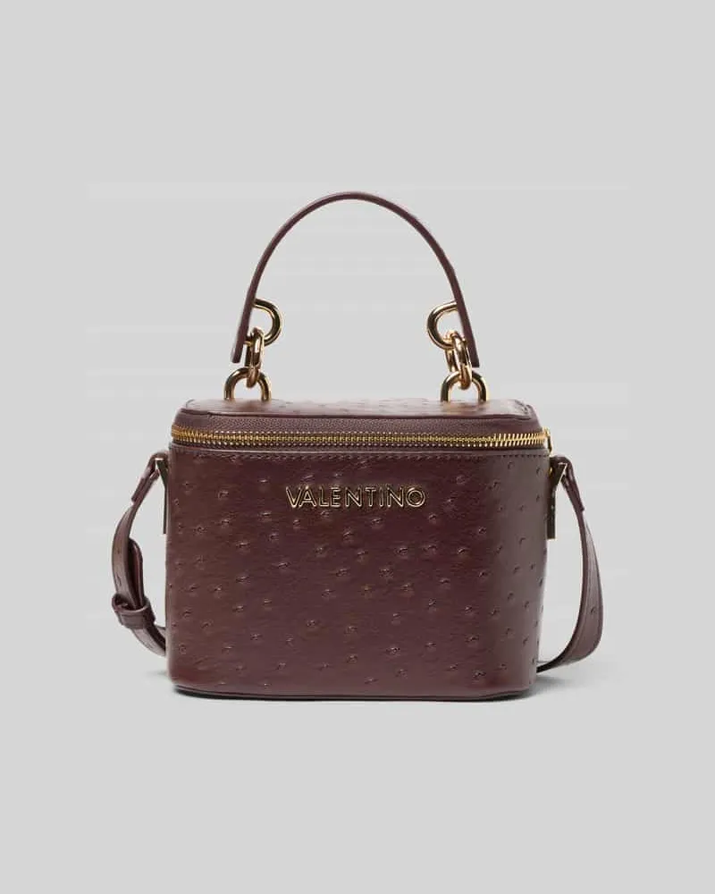 Valentino Bags Umhängetasche mit Logo-Schriftzug ROSSY RE Dunkelbraun