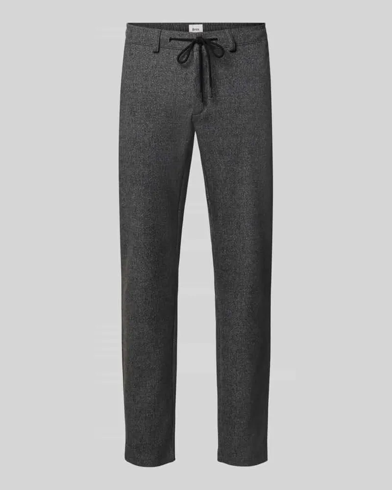 Brax Tapered Fit Jogpants mit Viskose-Anteil Modell 'Phil KBE Anthrazit