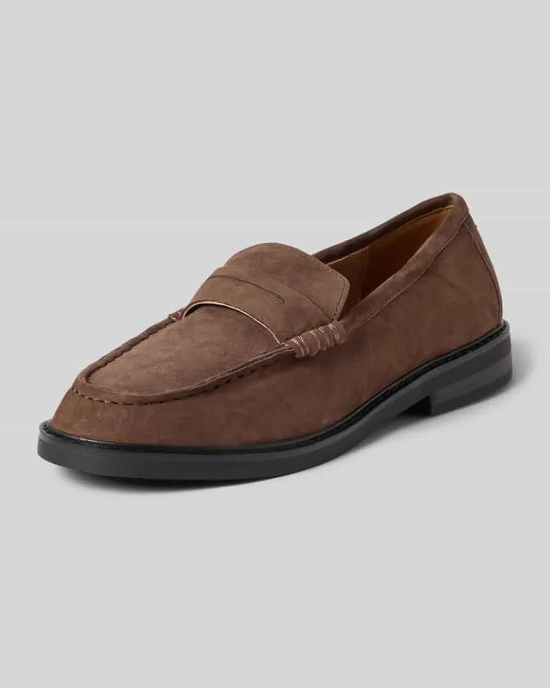 Steve Madden Loafer mit Schaftbrücke Modell 'Adison Schoko