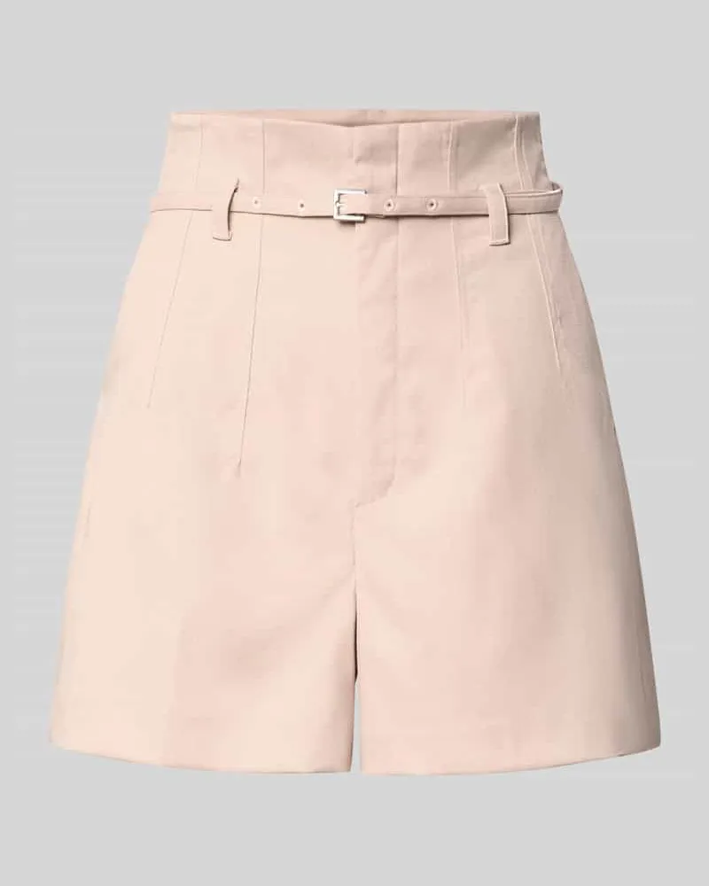 Gestuz Shorts mit Stoffgürtel Modell 'manu Rose