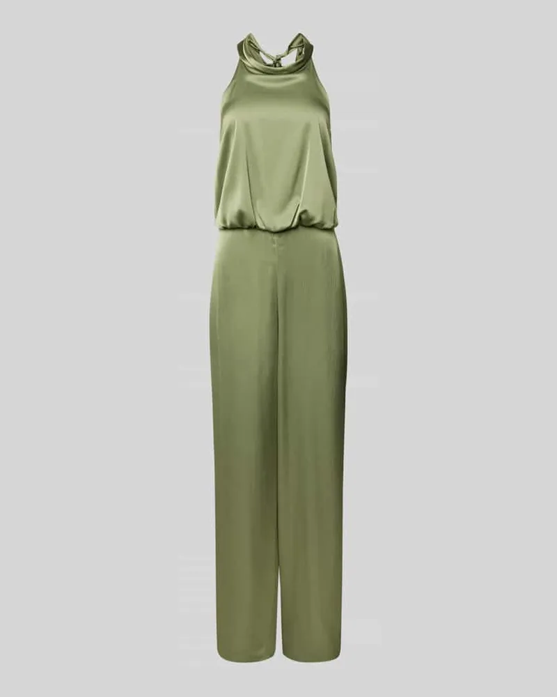 Vera Mont Jumpsuit mit Neckholder Gruen