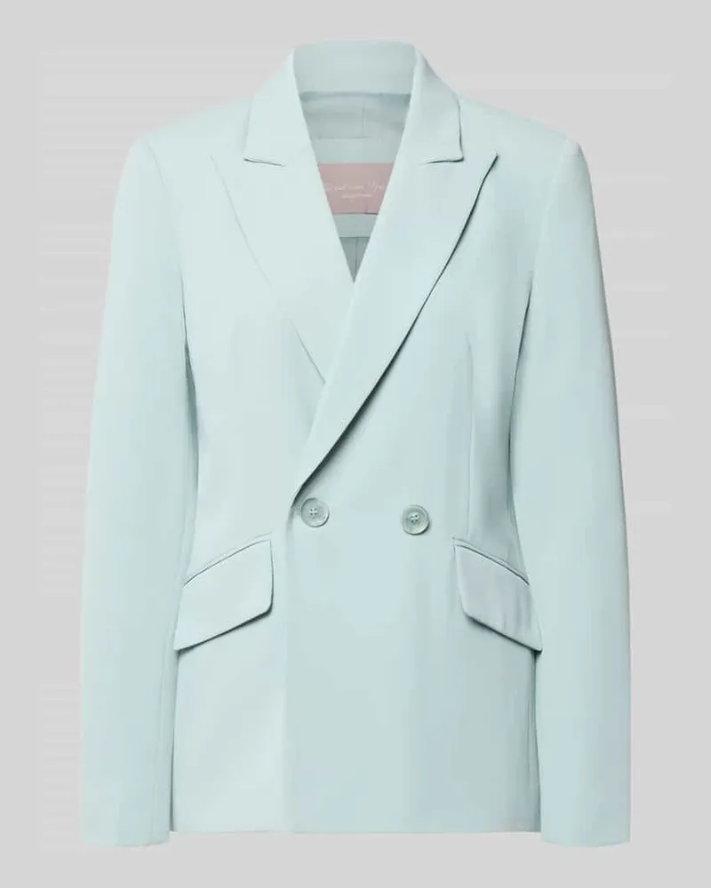Christian Berg Regular Fit Blazer mit Pattentaschen Rauchblau