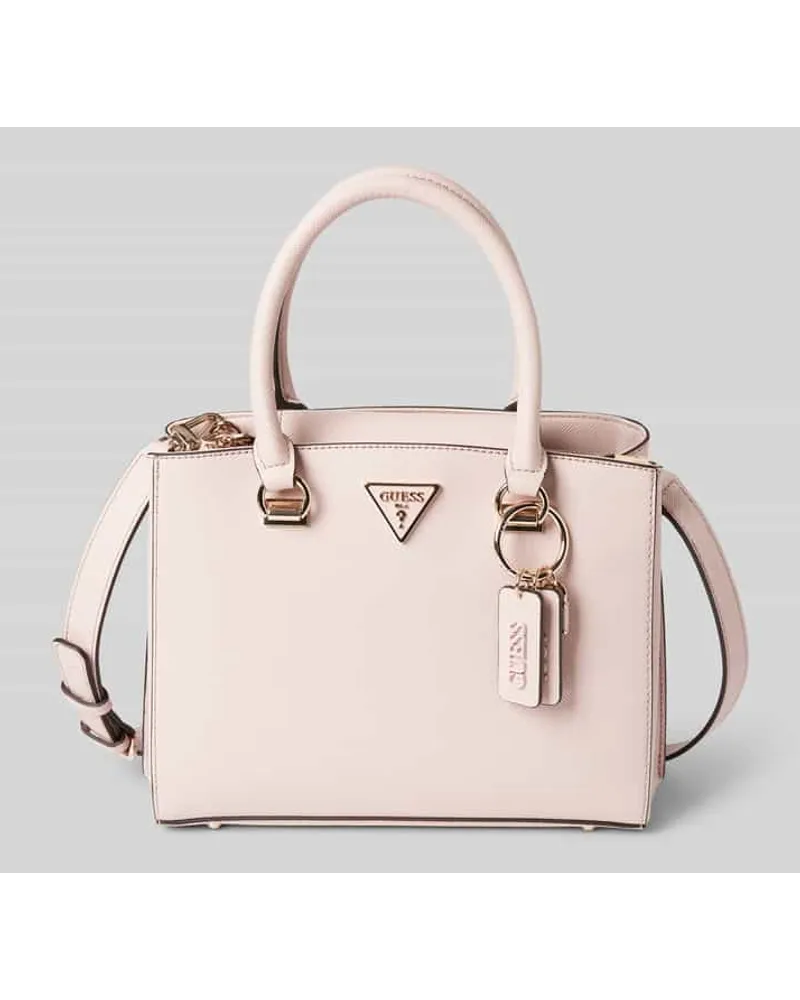 Guess Tote Bag mit Label-Anhänger Modell 'NOELLE Rosa