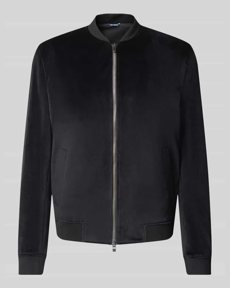 McNeal Regular Fit Blouson mit Zweiwege-Reißverschluss Black