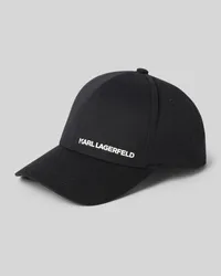 Karl Lagerfeld Basecap mit Label-Print Black