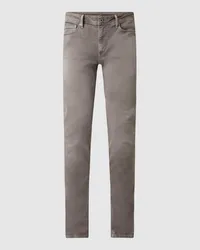 Pepe Jeans Slim Fit Jeans mit Stretch-Anteil Hellgrau