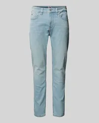 Tommy Hilfiger Slim Fit Jeans im 5-Pocket-Design Modell 'AUSTIN Hellblau