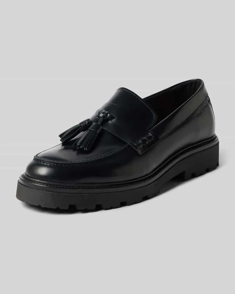 Marc O'Polo Loafer aus echtem Kalbsleder Modell 'PHIL Black