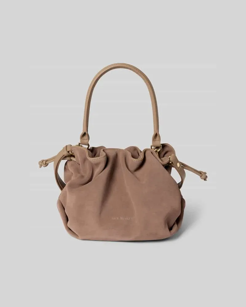Hey Marly Handtasche mit Label-Schriftzug Modell 'Cool Companion Taupe
