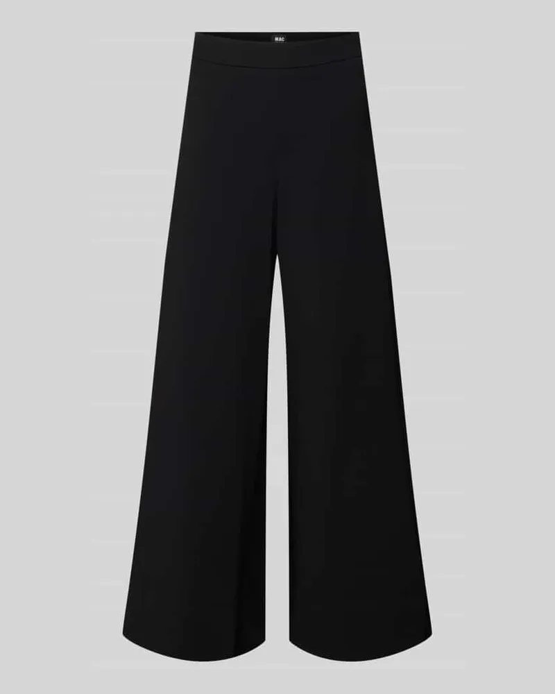 MAC Jeans Stoffhose in verkürzter Passform Modell 'Coralie Black