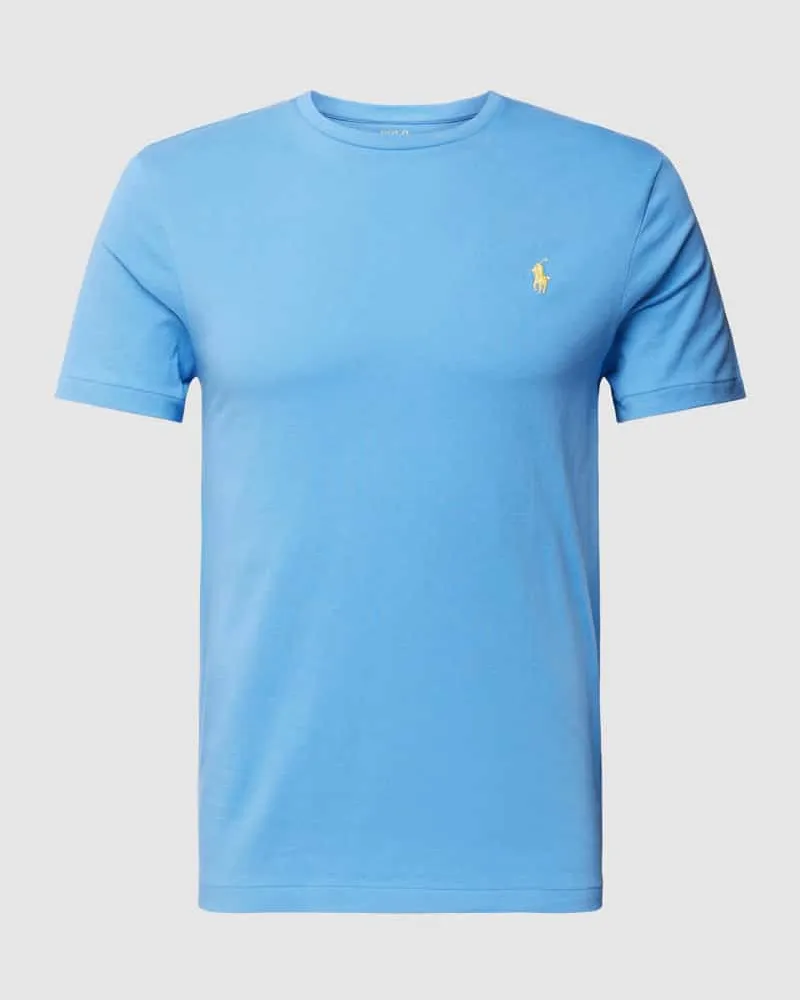 Ralph Lauren T-Shirt mit Label-Stitching Ocean