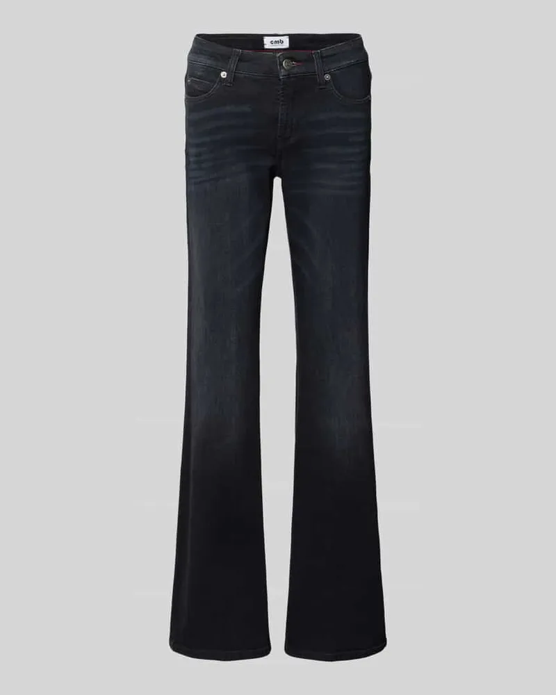 Cambio Flared Jeans mit 5-Pocket-Design Modell 'PARIS Black