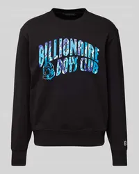 Billionaire Boys Club Sweatshirt mit Label-Print Black