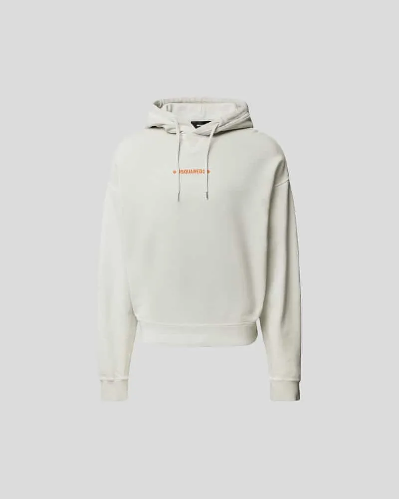 Dsquared2 Hoodie mit Label-Print Mint