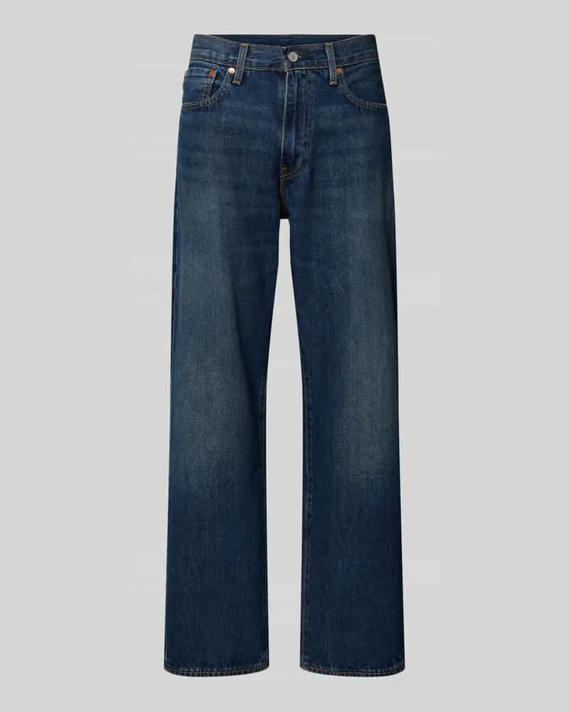 Levi's Wide & Loose Fit Jeans aus reiner Baumwolle Modell '568 Jeansblau