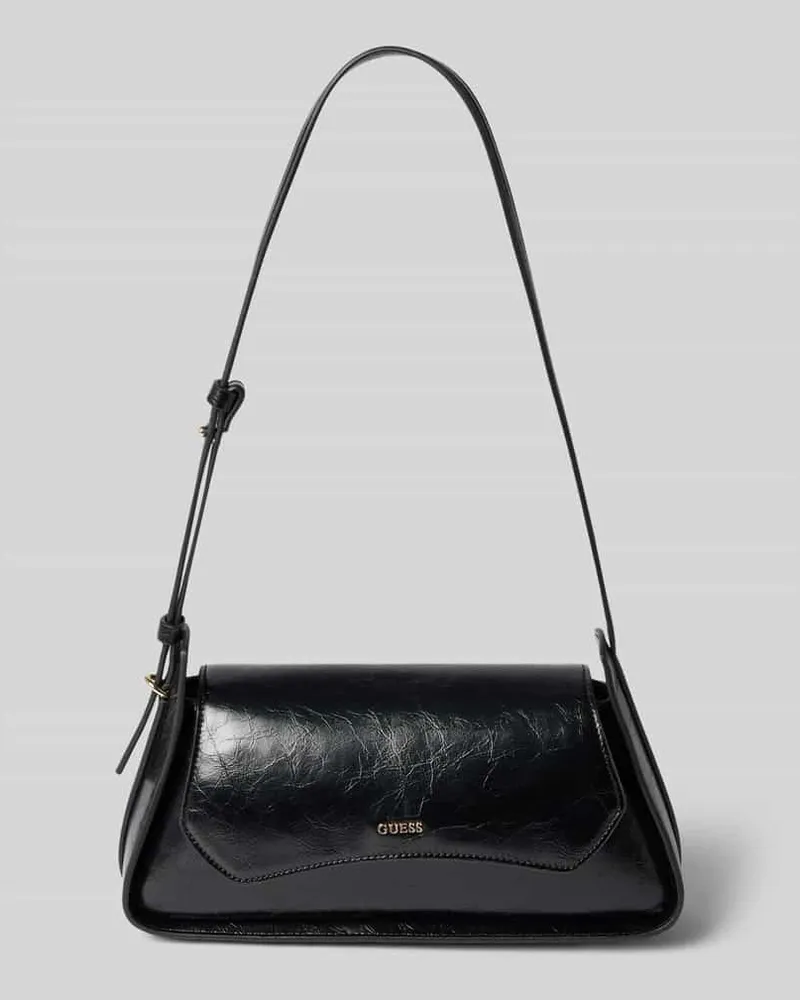 Guess Shoulder Bag in Leder-Optik Modell 'Xena Black