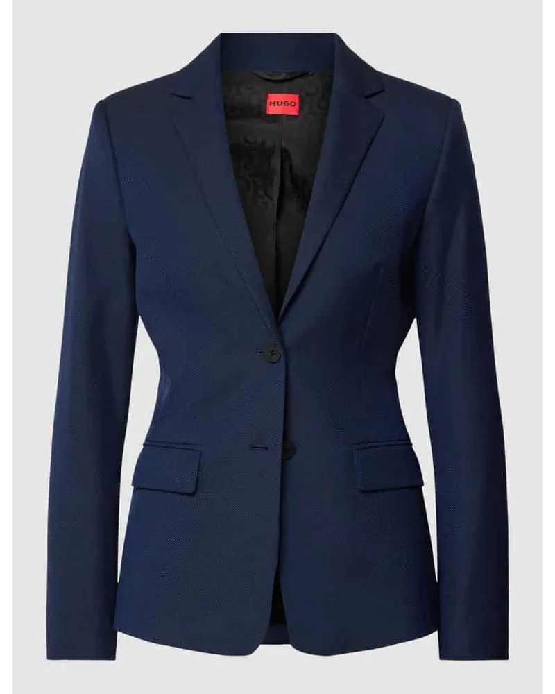 HUGO BOSS Blazer mit Pattentaschen Modell 'Adalas Marine