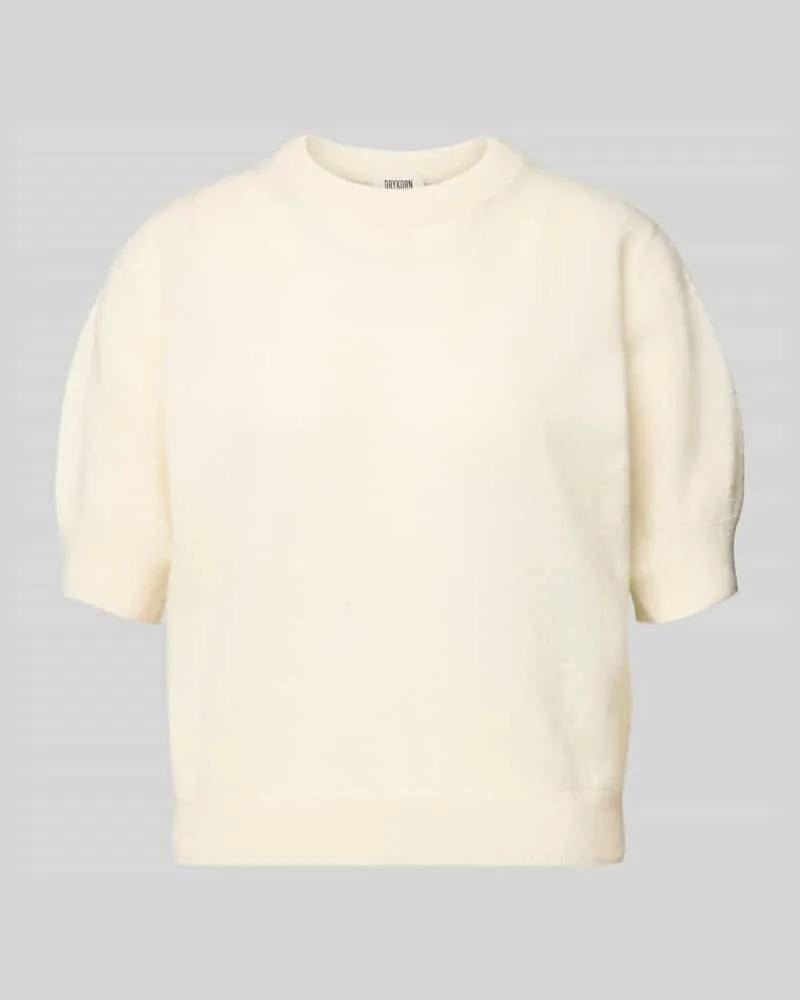 Drykorn Strickpullover aus Alpaka-Mix Modell 'SANIDY Offwhite