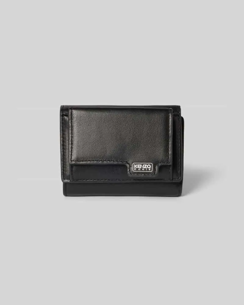 Kenzo Portemonnaie mit Label-Detail Black