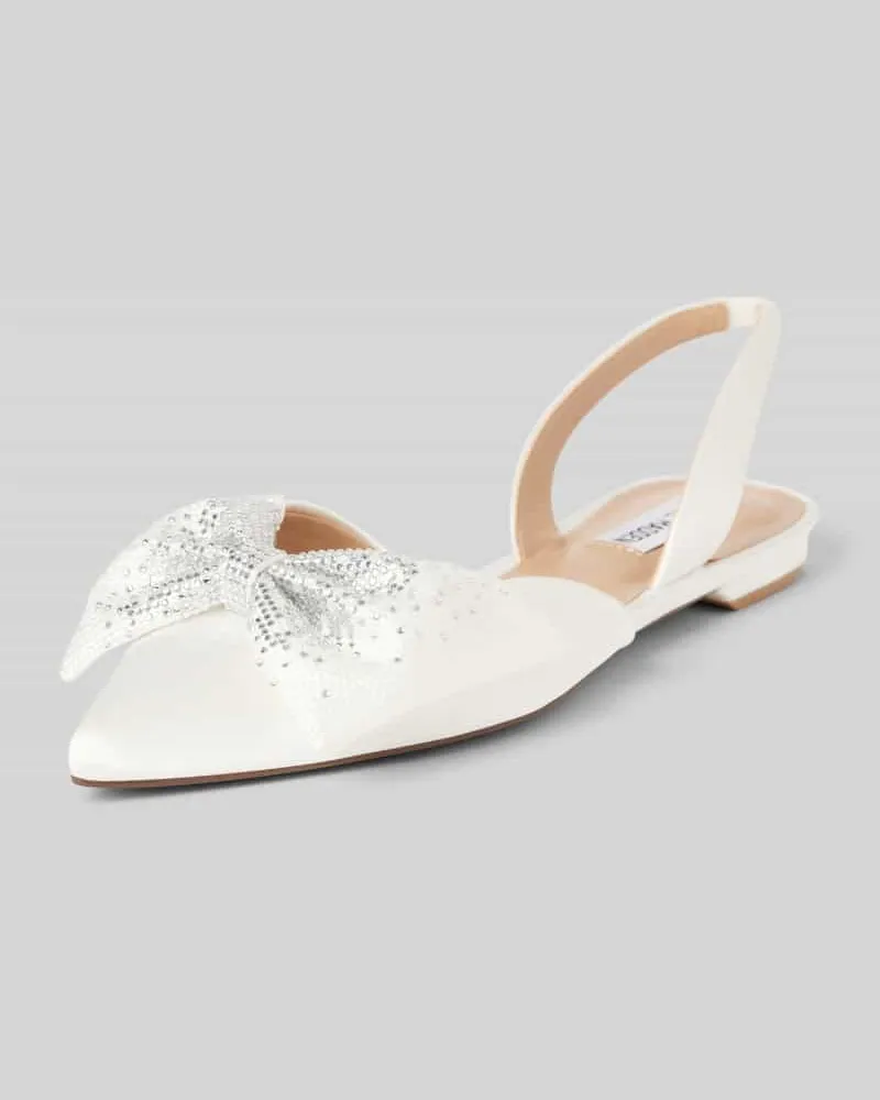 Steve Madden Ballerinas mit Schleifen-Detail Modell 'CRISTEL Ecru