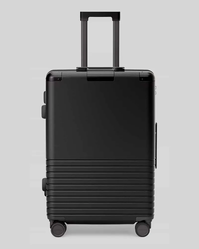 Kapten & Son Reisekoffer aus wasserabweisendem Material Modell 'HEATHROW CHECK-IN Black