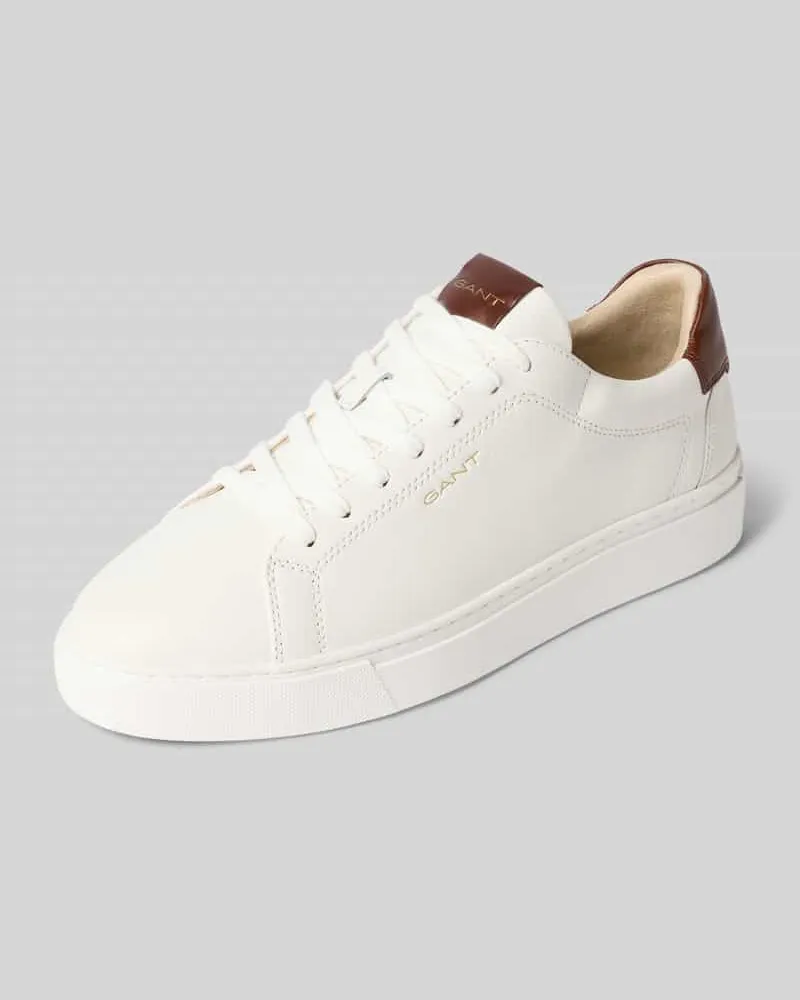 Gant Sneaker aus echtem Rindsleder Modell 'McJulien Weiss
