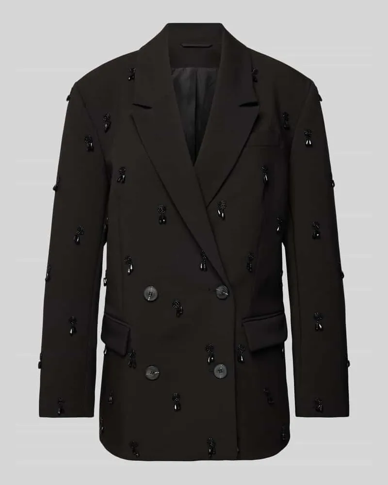 Selected Blazer mit Applikationen Modell 'AJE Black