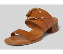 Sandalette aus echtem Leder