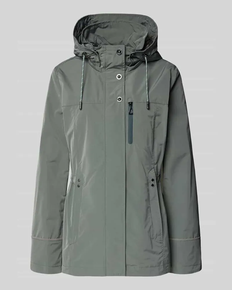 Gil Bret Funktionsjacke mit Brusttasche Dunkelgruen
