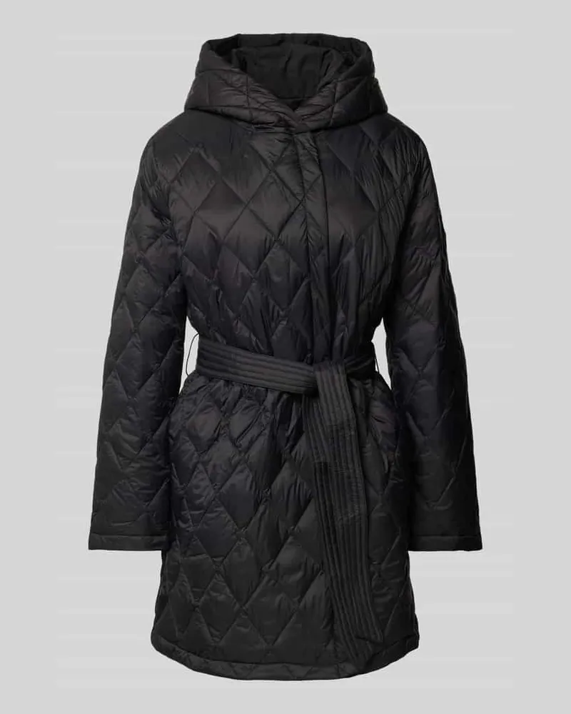 Ralph Lauren Steppjacke mit Bindegürtel Black