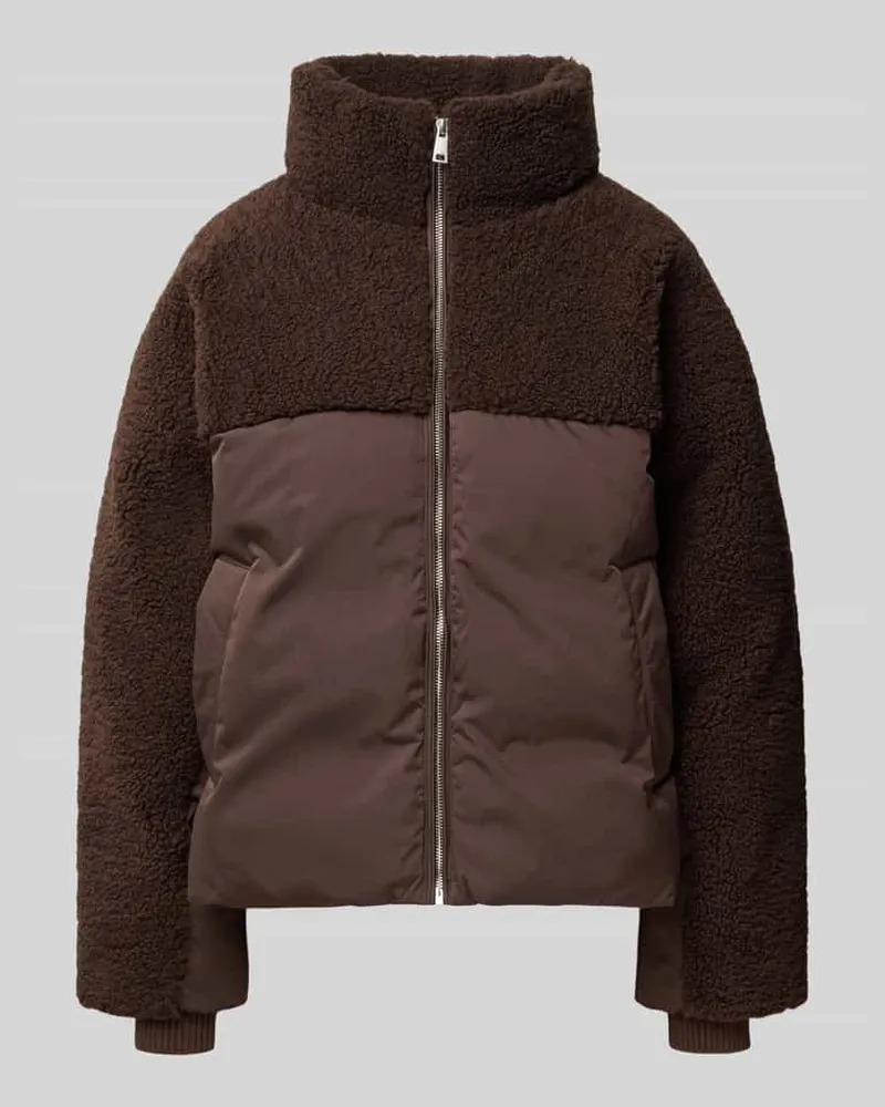 OPUS Steppjacke Modell 'Hazy Schoko
