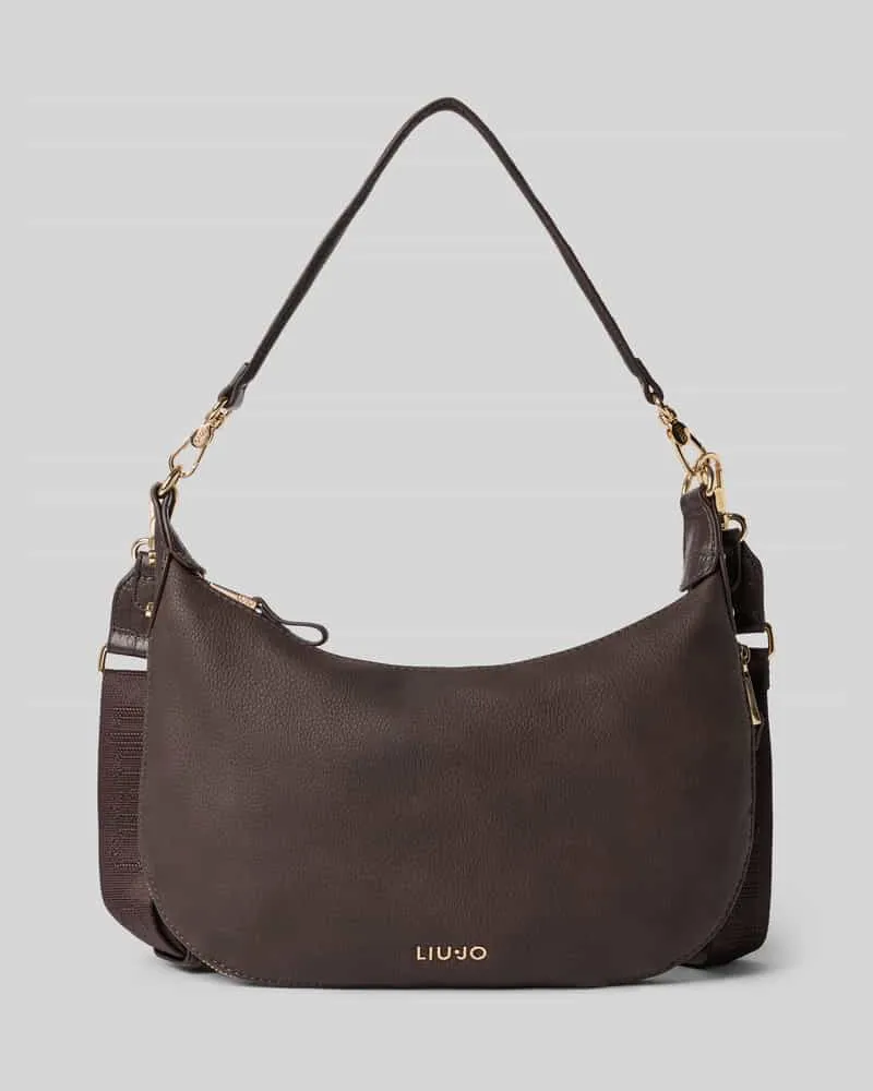 Liu Jo Shoulder Bag in Leder-Optik Modell 'Kaliska Dunkelbraun