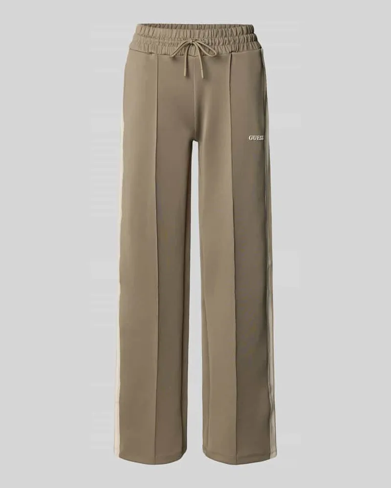 Guess Sweatpants mit elastischem Bund Modell 'YARROW Hellbraun