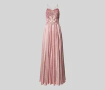 Abendkleid mit Paillettenbesatz