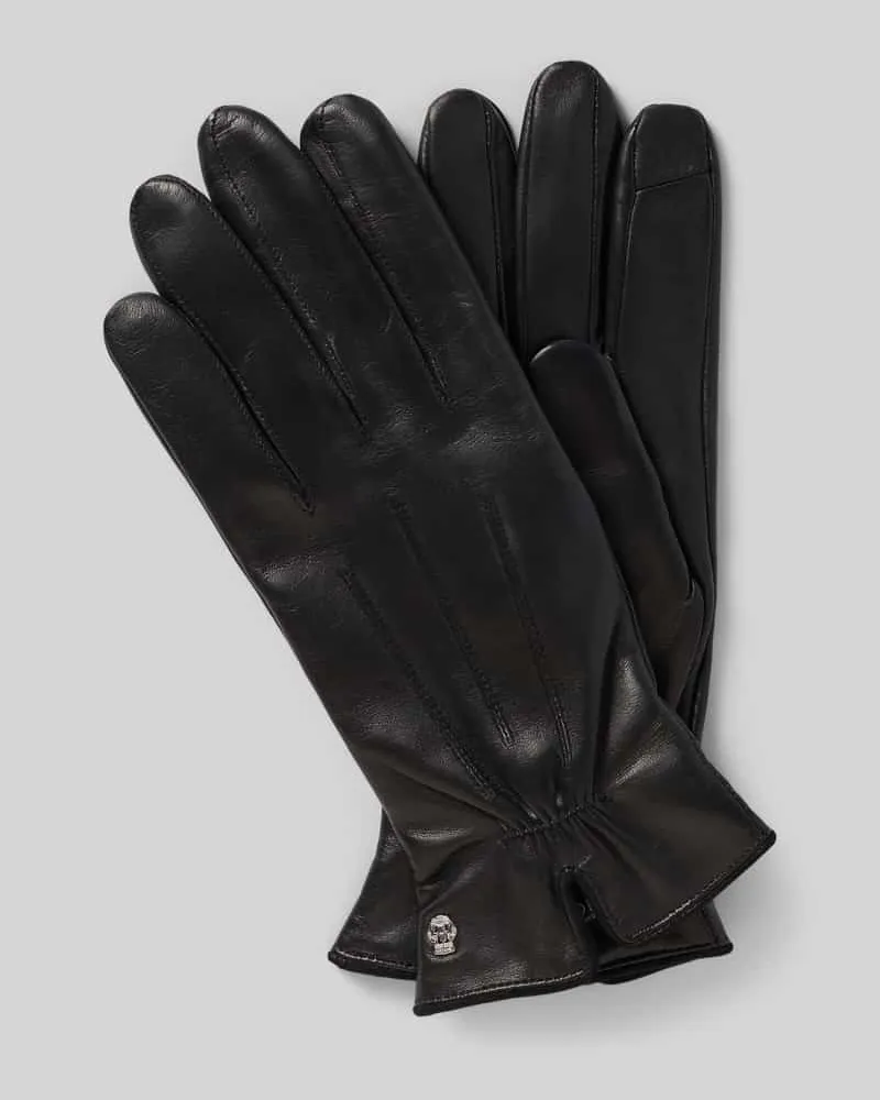 Roeckl Handschuhe aus echtem Leder Modell 'Antwerpen Black