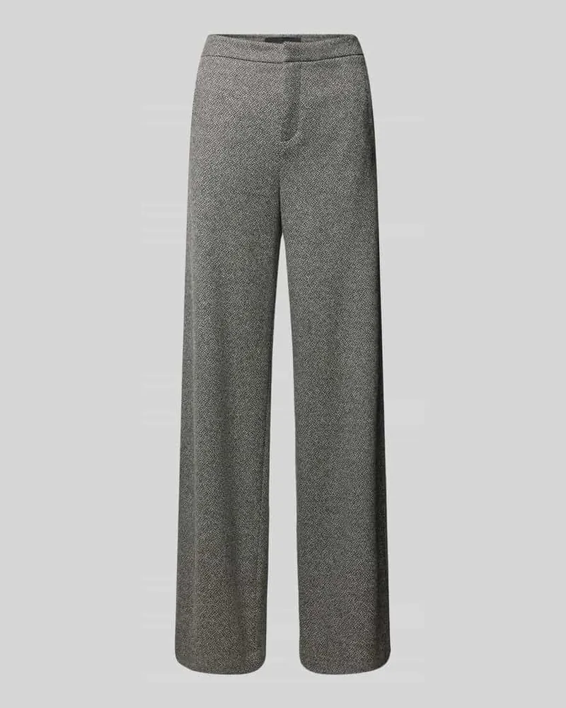 Drykorn Wide Leg Stoffhose mit Gesäßtaschen Modell 'FAE Anthrazit