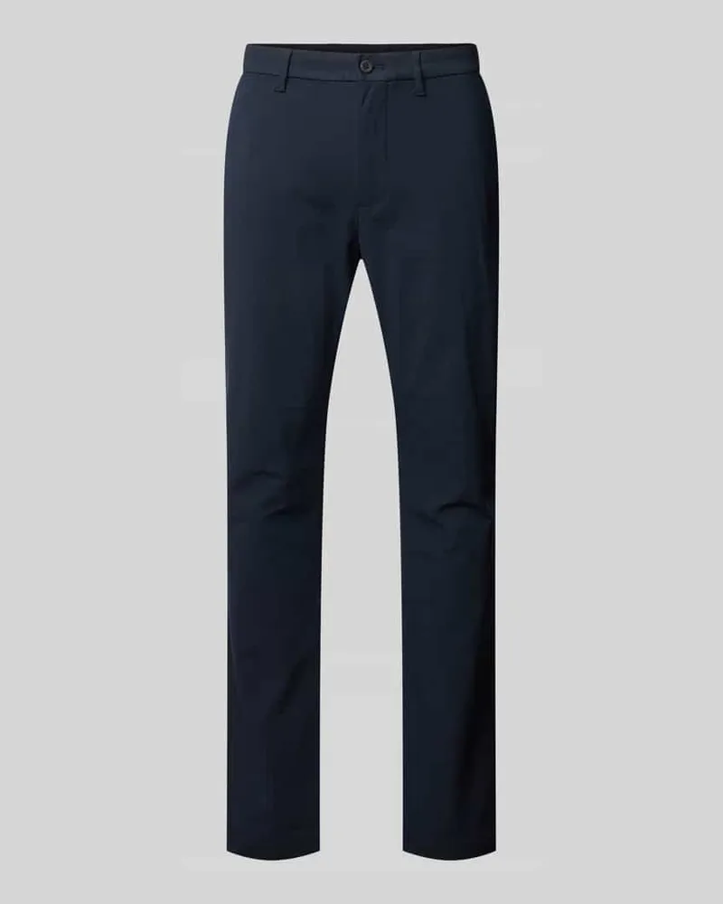 Tommy Hilfiger Straight Leg Chino aus atmungsaktivem Material Modell 'DENTON Dunkelgrau