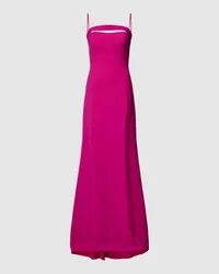 Vera Wang Abendkleid mit Cut Out Modell 'VANIGLIA Fuchsia