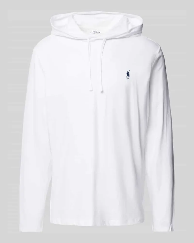 Ralph Lauren Longsleeve mit Kapuze Weiss