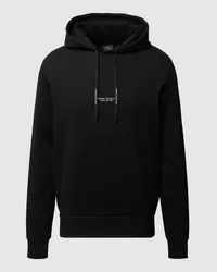 Armani Exchange Hoodie aus Baumwolle Black