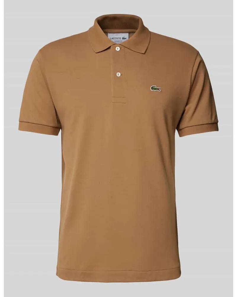 Lacoste Classic Fit Poloshirt mit Label-Detail Modell 'CORE Beige