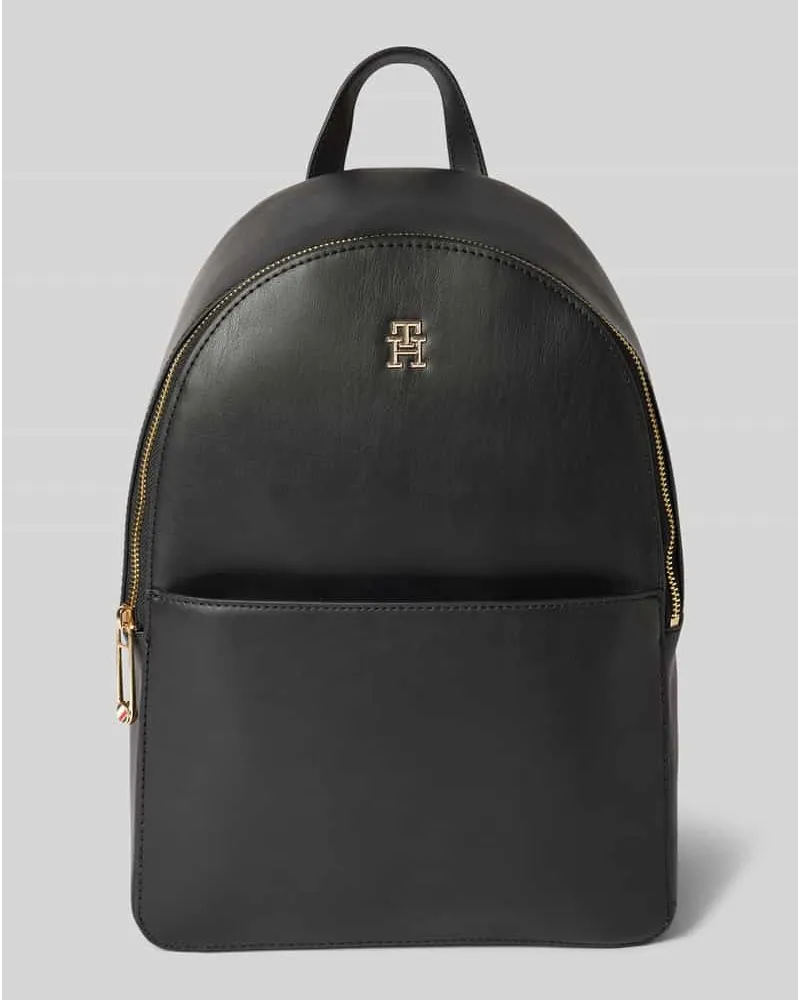 Tommy Hilfiger Rucksack mit Label-Detail Black