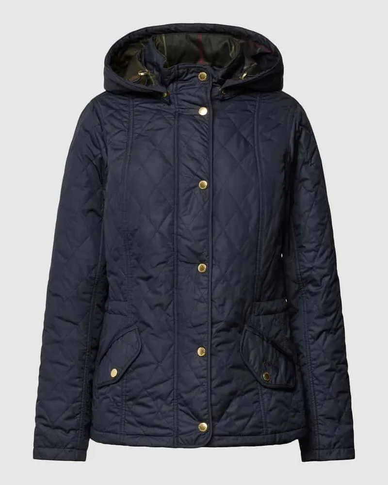 Barbour Steppjacke mit abnehmbarer Kapuze Modell 'MILLFIRE Marine