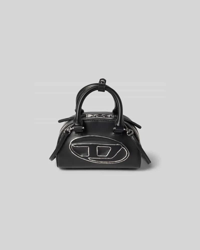 Diesel Crossbody Bag mit Logo-Detail Black