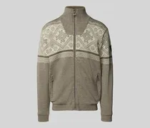 Strickjacke aus reiner Wolle Modell 'TAURASI