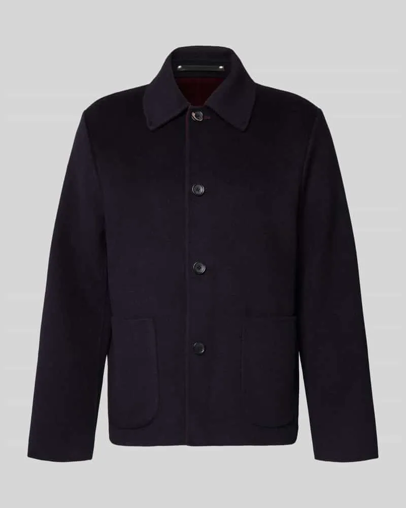 Paul Smith Jacke mit Kentkragen Marine