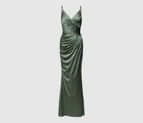 Abendkleid mit Raffungen