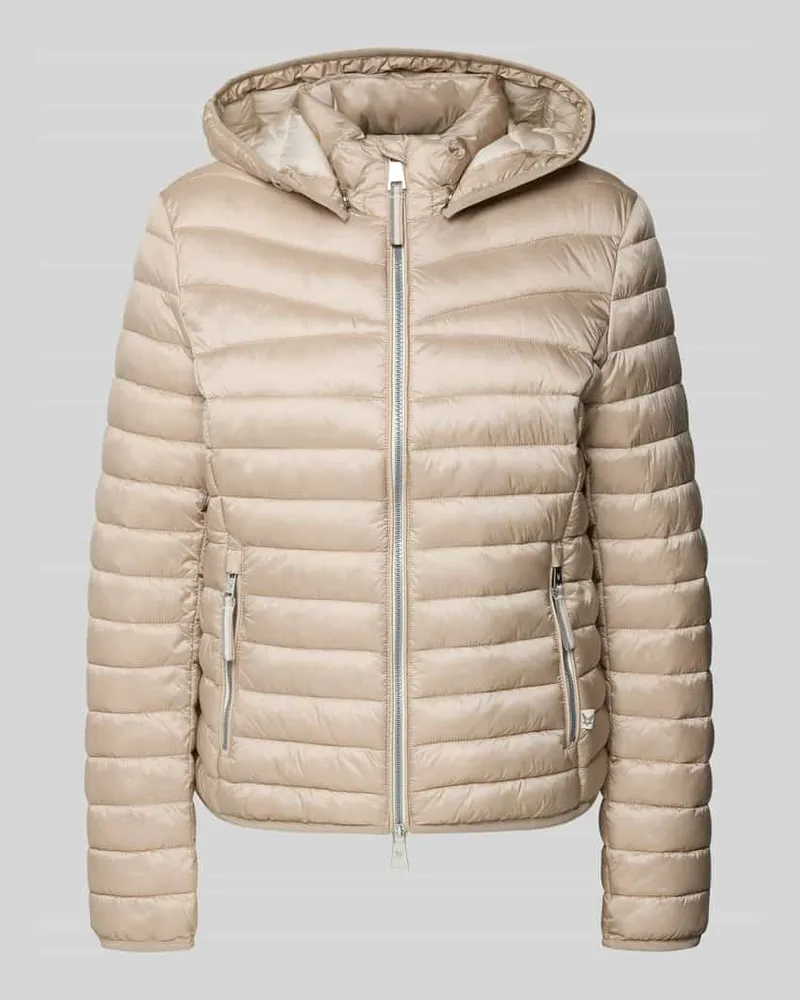Fuchs Schmitt Steppjacke mit Zweiwege-Reißverschluss Beige