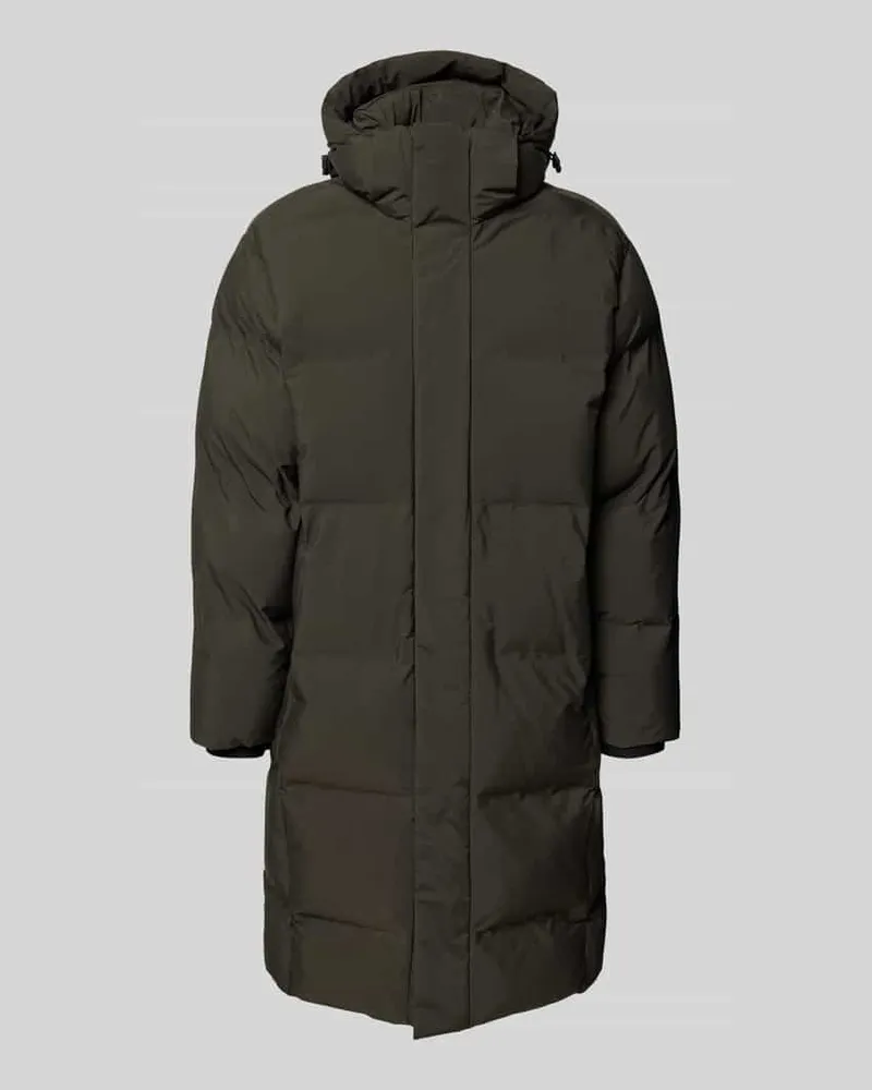 Lindbergh Steppmantel mit Kapuze Modell 'Recycled padded coat Oliv